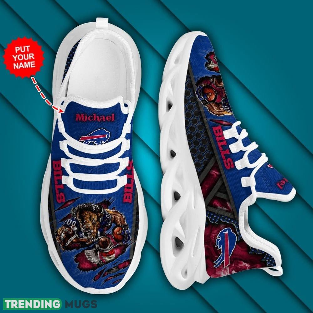 Buffalo Bills Organic Custom Name Max Soul Shoes Luxury NFL Clunky For Men Women Gift - Buffalo Bills Shoes Max Soul Mascot NFL_1 Buffalo Bills Organic Custom Name Max Soul Shoes Luxury NFL Clunky For Men Women Gift - Buffalo Bills Shoes Max Soul Mascot NFL_1