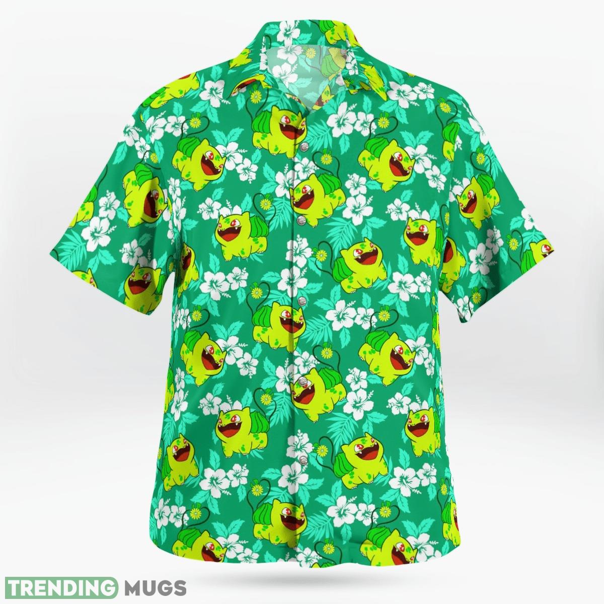 Bulbasaur Tropical Beach Set 3D Hawaiian Shirt And Short For Men And Women Hawaiian & Short Bulbasaur Tropical Beach Set 3D Hawaiian Shirt And Short For Men And Women Hawaiian & Short
