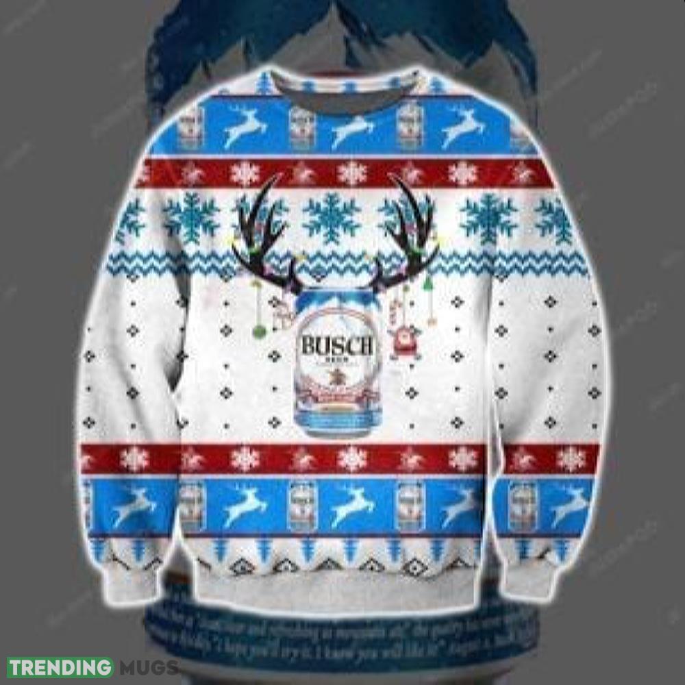 Busch Beer Knitting Ugly Christmas Sweater Perfect Holiday Gift - Busch Beer Knitting Ugly Christmas Sweater Perfect Holiday Gift Busch Beer Knitting Ugly Christmas Sweater Perfect Holiday Gift - Busch Beer Knitting Ugly Christmas Sweater Perfect Holiday Gift