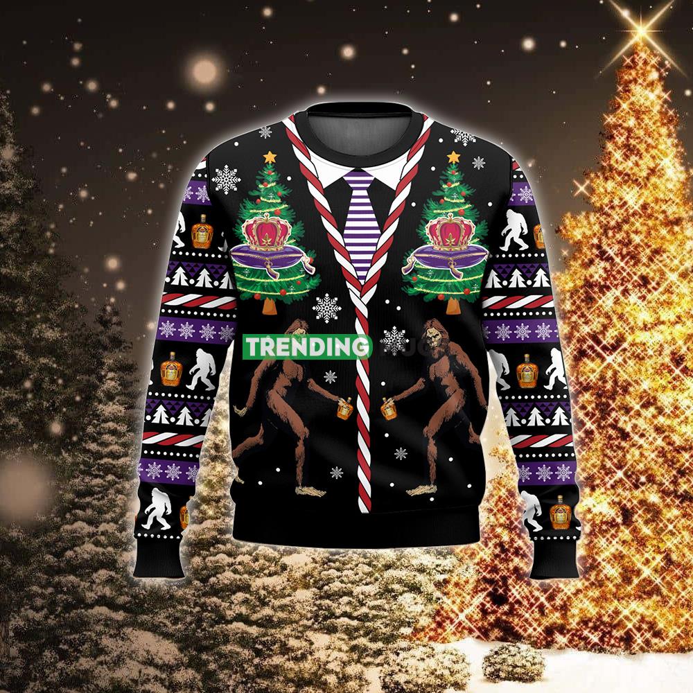 Busch Light Bigfoot Ugly Xmas Sweater Holidays Gift 3D Sweater Busch Light Bigfoot Ugly Xmas Sweater Holidays Gift 3D Sweater