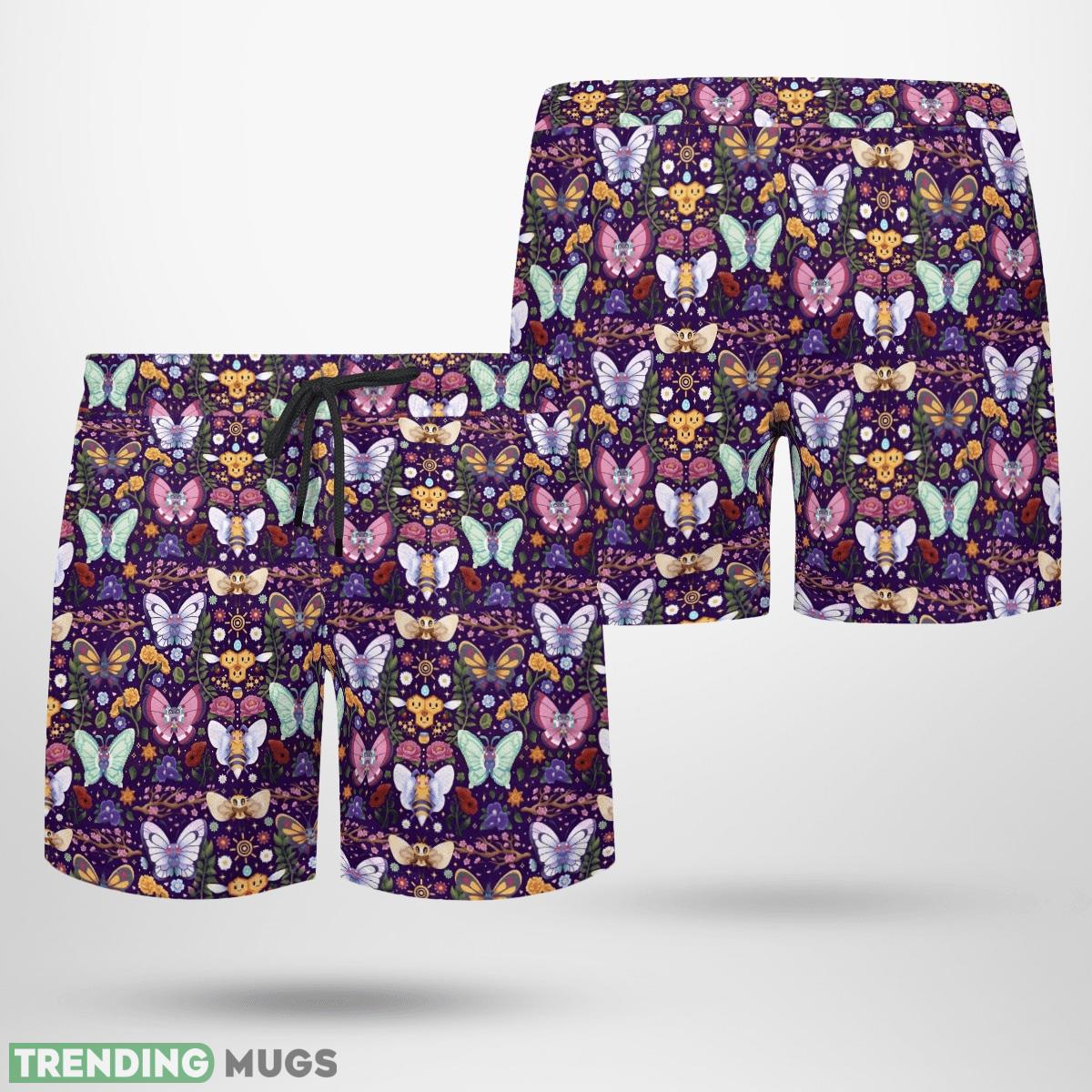 Butterfly Bee Pokemon Hawaiian Shirt Short AOP Combo Gift Beach Hawaiian & Short Butterfly Bee Pokemon Hawaiian Shirt Short AOP Combo Gift Beach Hawaiian & Short