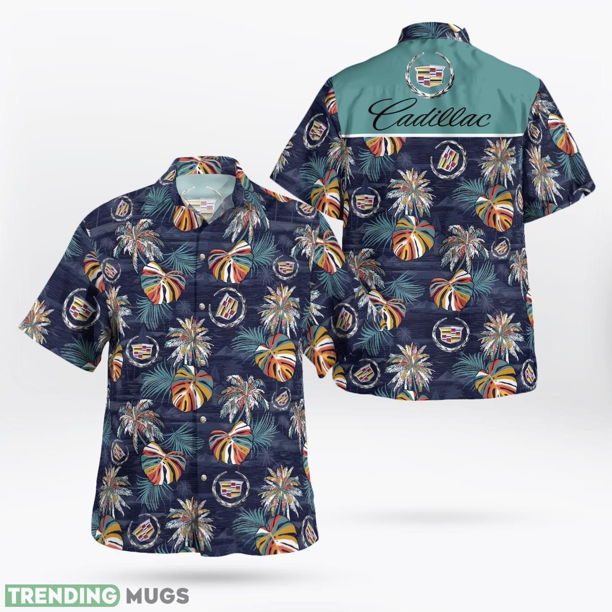 Cadillac Tropical Set Hawaiian Shirt And Short Gift For Fans - CadilLos Angeles Chargers Tropical Hawaiian Shirt_1 Cadillac Tropical Set Hawaiian Shirt And Short Gift For Fans - CadilLos Angeles Chargers Tropical Hawaiian Shirt_1