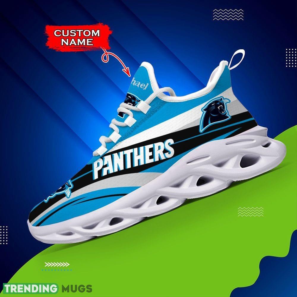 Carolina Panthers New Custom Name Max Soul Shoes Luxury NFL Clunky For Men Women Gift Max Soul Carolina Panthers New Custom Name Max Soul Shoes Luxury NFL Clunky For Men Women Gift Max Soul