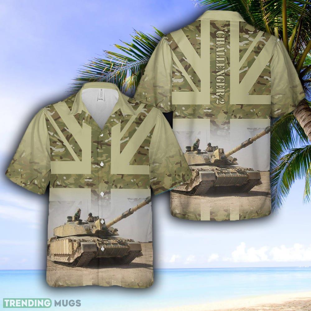 Challenger 2 - British Army MBT Hawaiian Shirt - Challenger 2 - British Army MBT Hawaiian Shirt Challenger 2 - British Army MBT Hawaiian Shirt - Challenger 2 - British Army MBT Hawaiian Shirt