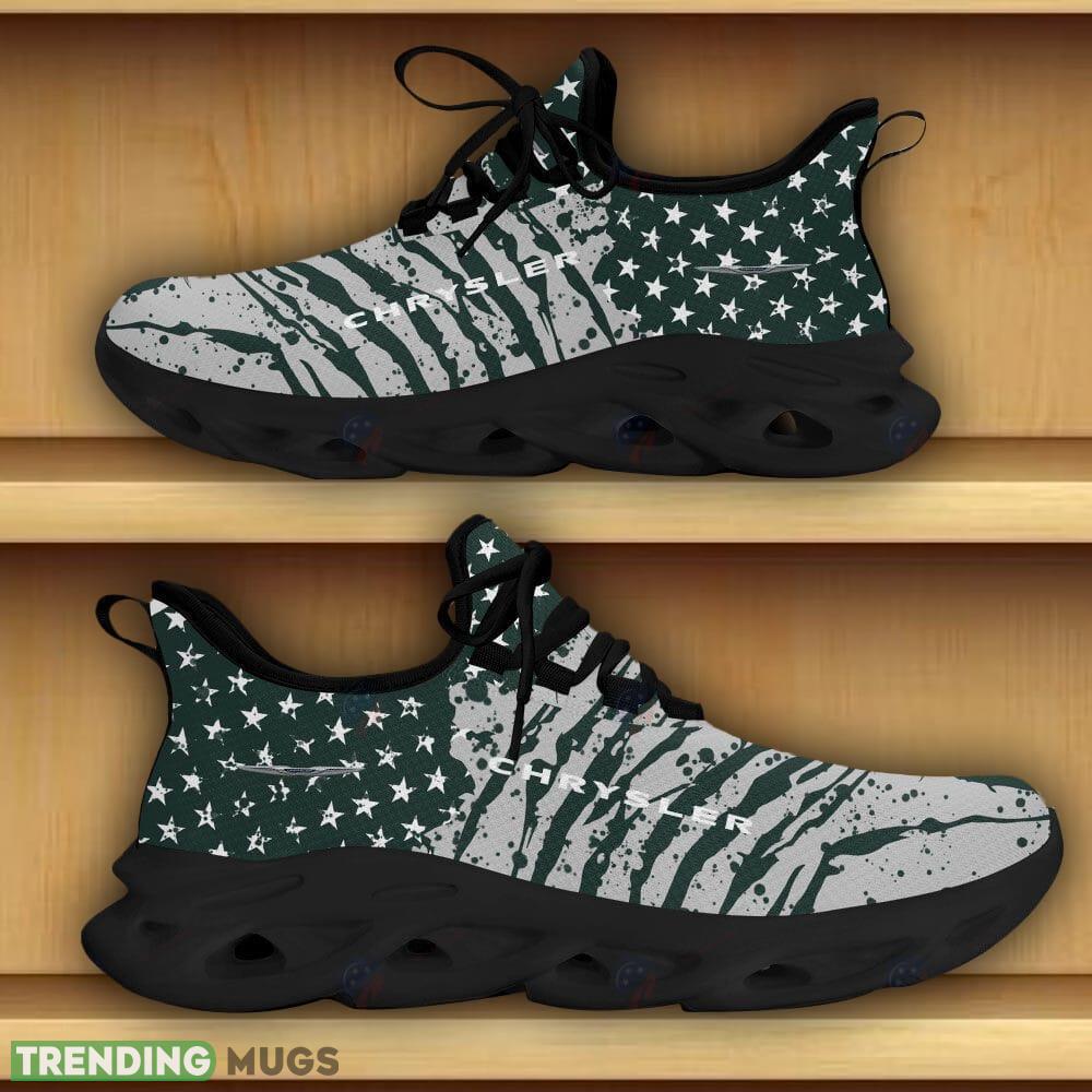 Chrysler Car And Motorcycle Racing Running Sneaker Green Max Soul Shoes Gift For Fans Max Soul Chrysler Car And Motorcycle Racing Running Sneaker Green Max Soul Shoes Gift For Fans Max Soul