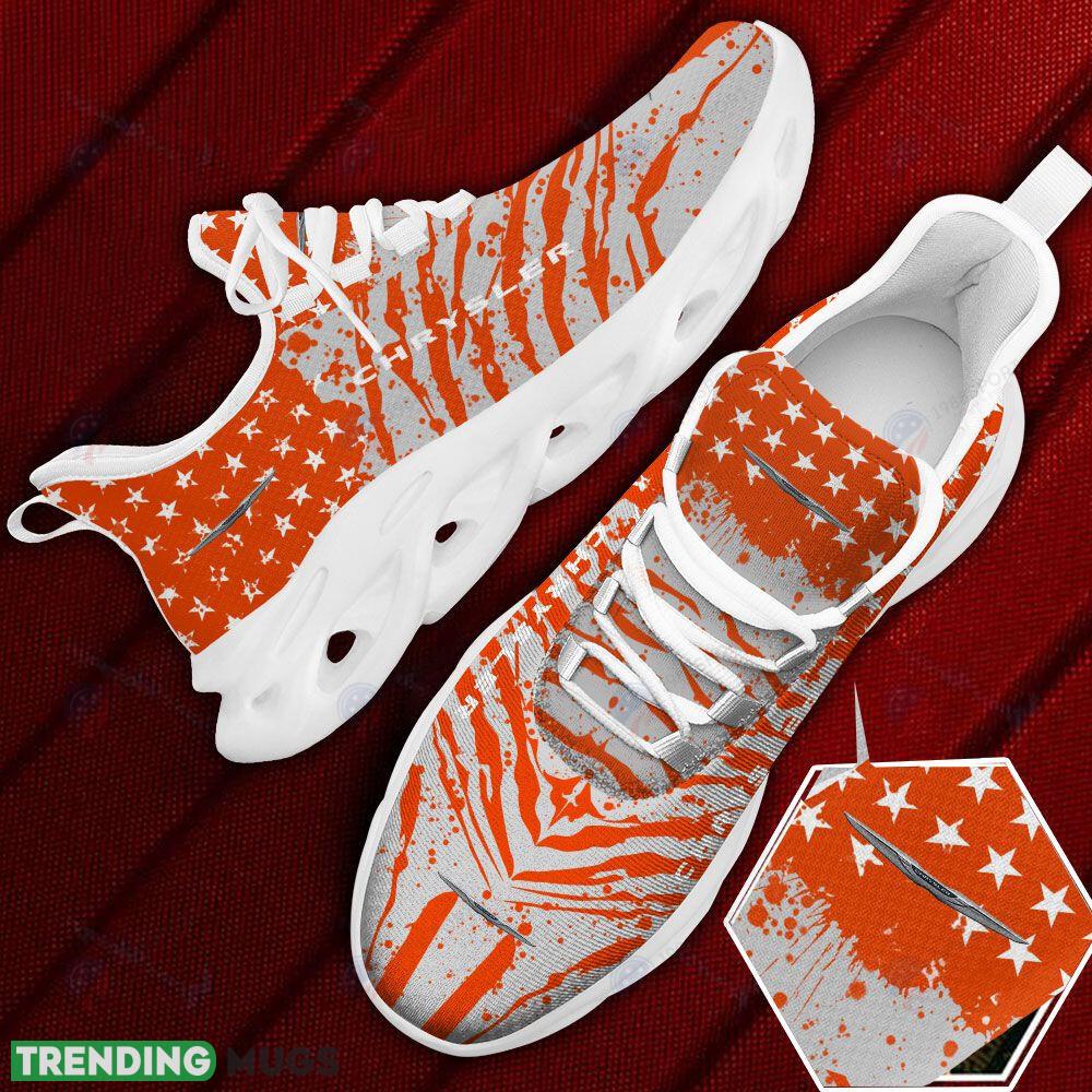 Chrysler Car And Motorcycle Racing Running Sneaker Orange Max Soul Shoes Gift For Fans - Chrysler Car And Motorcycle Racing Orange Max Soul Shoes Photo 1 Chrysler Car And Motorcycle Racing Running Sneaker Orange Max Soul Shoes Gift For Fans - Chrysler Car And Motorcycle Racing Orange Max Soul Shoes Photo 1