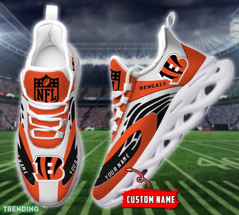 Cincinnati Bengals Max Soul Shoes Symbolic Gift For Men And Women Chunky Sneakers Custom Name Max Soul Cincinnati Bengals Max Soul Shoes Symbolic Gift For Men And Women Chunky Sneakers Custom Name Max Soul