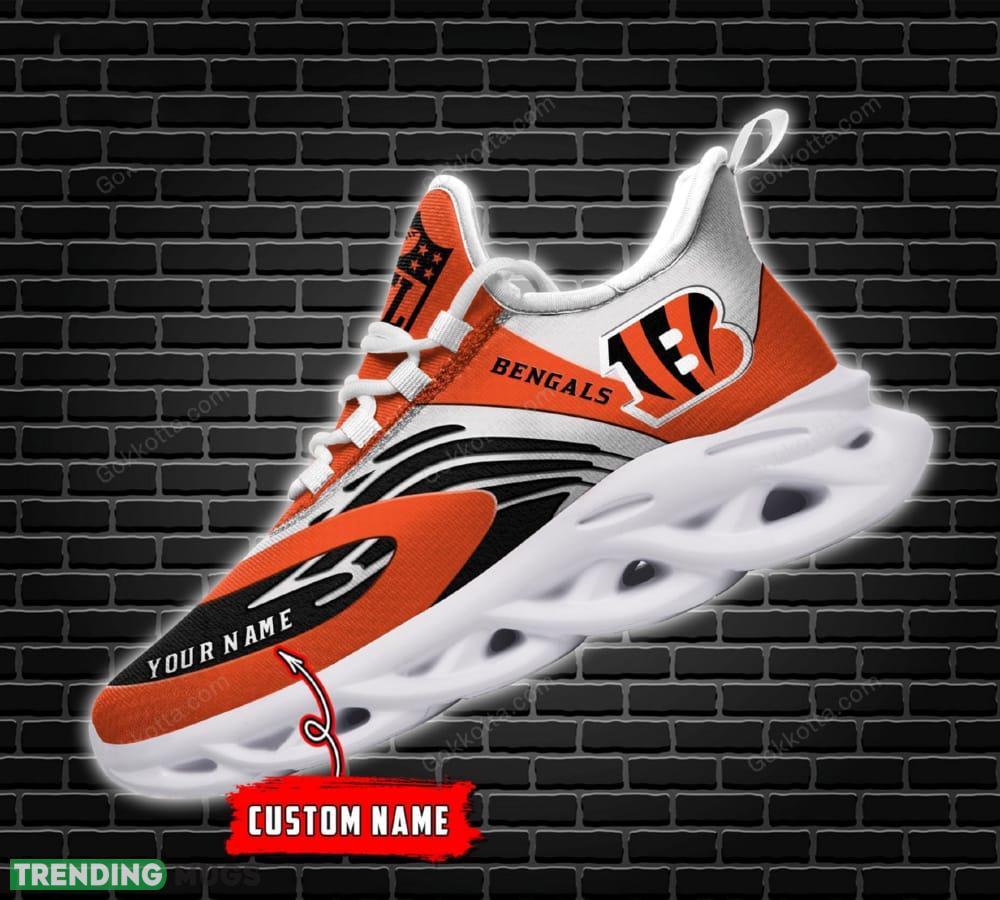 Cincinnati Bengals Max Soul Shoes Symbolic Gift For Men And Women Chunky Sneakers Custom Name Max Soul Cincinnati Bengals Max Soul Shoes Symbolic Gift For Men And Women Chunky Sneakers Custom Name Max Soul