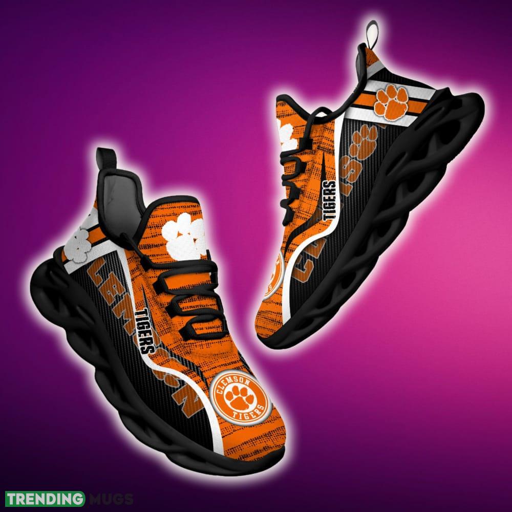Clemson Tigers Max Soul Shoes NCAA Teams For Fans Sports Shoes New Men And Women Max Soul Clemson Tigers Max Soul Shoes NCAA Teams For Fans Sports Shoes New Men And Women Max Soul