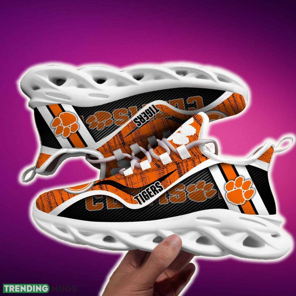 Clemson Tigers Max Soul Shoes NCAA Teams For Fans Sports Shoes New Men And Women - Clemson Tigers Max Soul Shoes New Arrivals Best Gift Ever_1 Clemson Tigers Max Soul Shoes NCAA Teams For Fans Sports Shoes New Men And Women - Clemson Tigers Max Soul Shoes New Arrivals Best Gift Ever_1