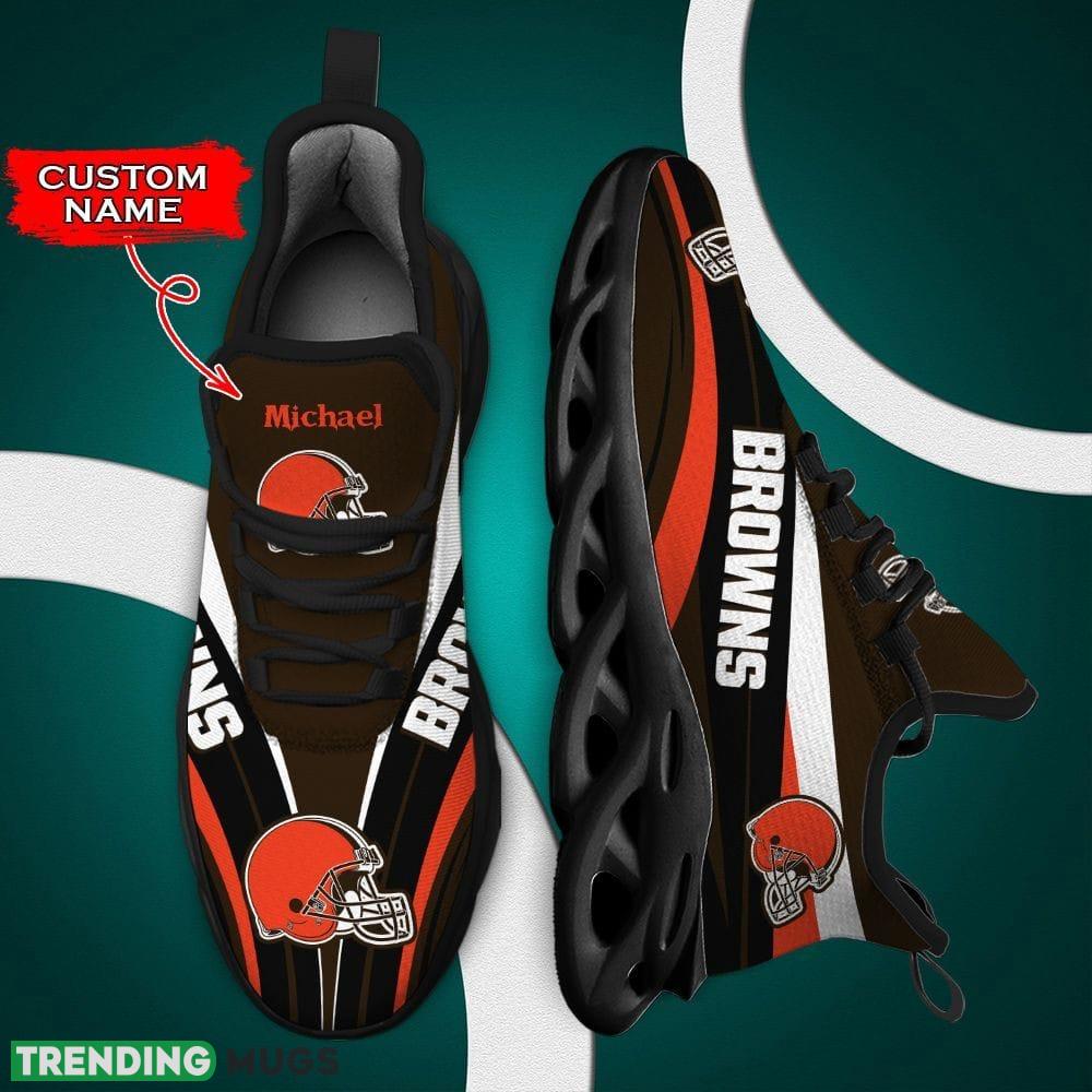 Cleveland Browns Contemporary Custom Name Max Soul Shoes Luxury NFL Clunky For Men Women Gift Max Soul Cleveland Browns Contemporary Custom Name Max Soul Shoes Luxury NFL Clunky For Men Women Gift Max Soul