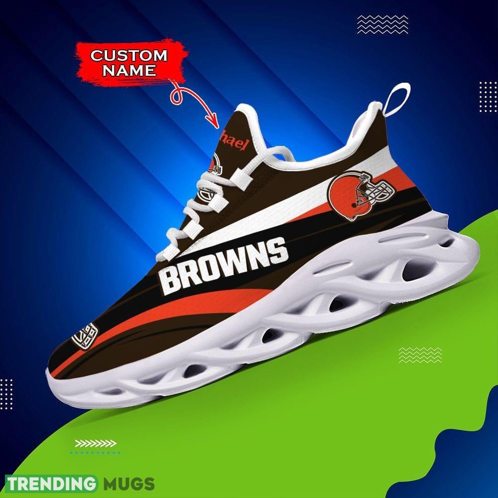 Cleveland Browns Contemporary Custom Name Max Soul Shoes Luxury NFL Clunky For Men Women Gift Max Soul Cleveland Browns Contemporary Custom Name Max Soul Shoes Luxury NFL Clunky For Men Women Gift Max Soul