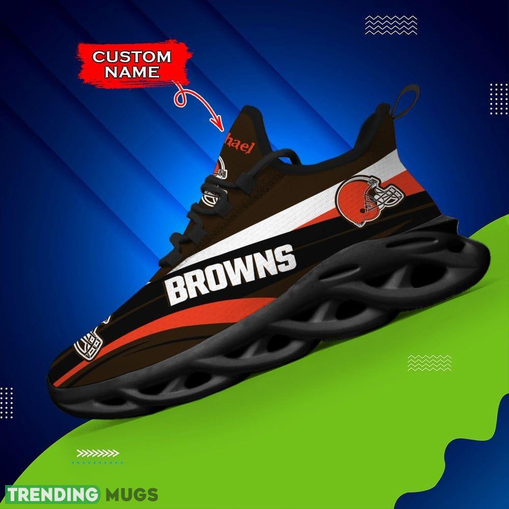 Cleveland Browns Contemporary Custom Name Max Soul Shoes Luxury NFL Clunky For Men Women Gift Max Soul Cleveland Browns Contemporary Custom Name Max Soul Shoes Luxury NFL Clunky For Men Women Gift Max Soul