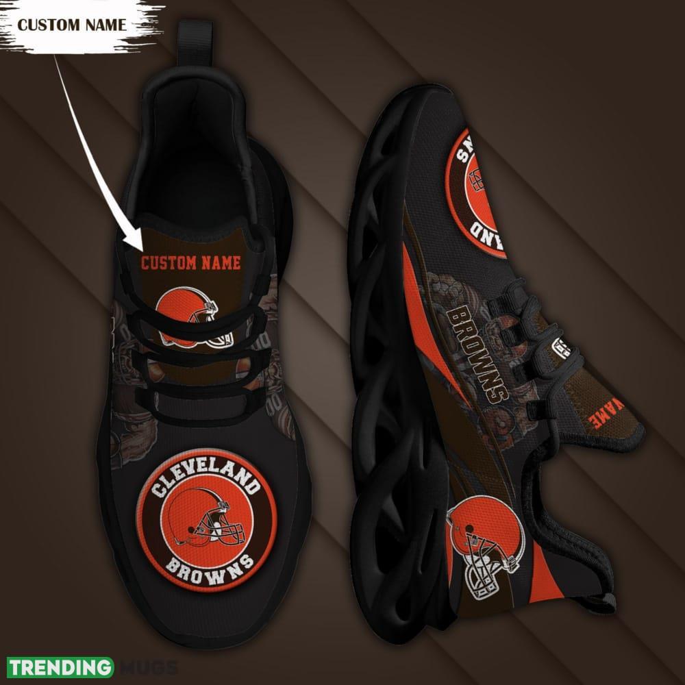 Cleveland Browns Mascot Custom Name Max Soul Sneakers For Men Max Soul Cleveland Browns Mascot Custom Name Max Soul Sneakers For Men Max Soul