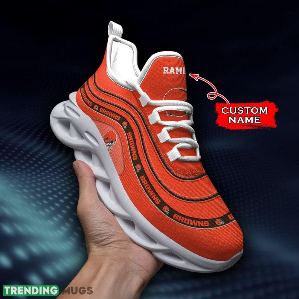 Cleveland Browns Modern Custom Name Max Soul Shoes Luxury NFL Clunky For Men Women Gift Max Soul Cleveland Browns Modern Custom Name Max Soul Shoes Luxury NFL Clunky For Men Women Gift Max Soul