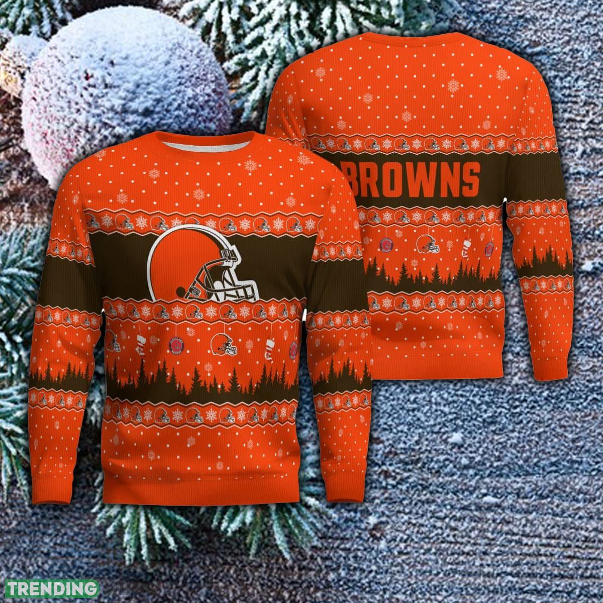 Cleveland Browns Ugly Christmas Sweaters 2023 Gift For Fans - Cleveland Browns Ugly Christmas Sweaters 2023 Gift For Fans Cleveland Browns Ugly Christmas Sweaters 2023 Gift For Fans - Cleveland Browns Ugly Christmas Sweaters 2023 Gift For Fans