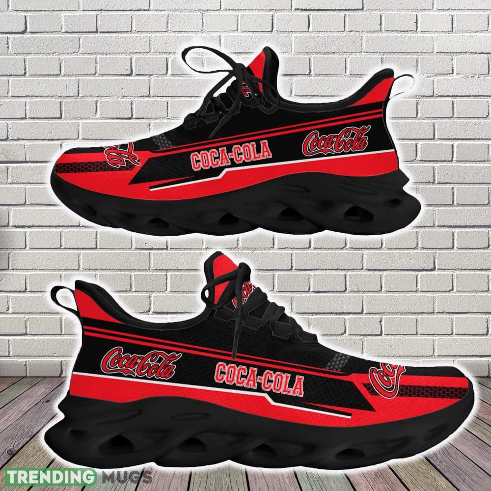 coca-cola Seashell Team Shoes New For Men And Women Gift Logo Brands Max Soul Shoes Sports Sneakers - coca-cola Logo Brands Max Soul Shoes_1 coca-cola Seashell Team Shoes New For Men And Women Gift Logo Brands Max Soul Shoes Sports Sneakers - coca-cola Logo Brands Max Soul Shoes_1