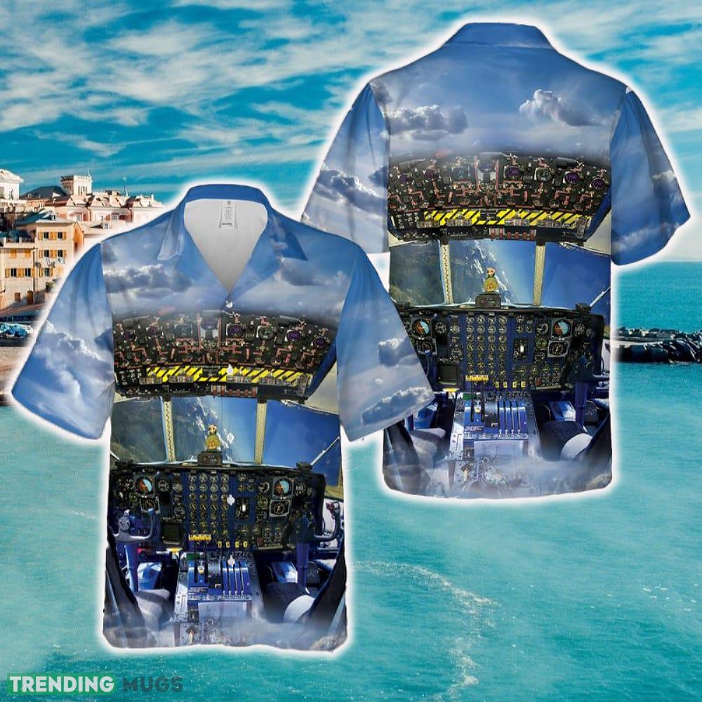 Cockpit US Navy Fat Albert C-130 Hercules Hawaiian Shirt - Cockpit US Navy Fat Albert C-130 Hercules Hawaiian Shirt