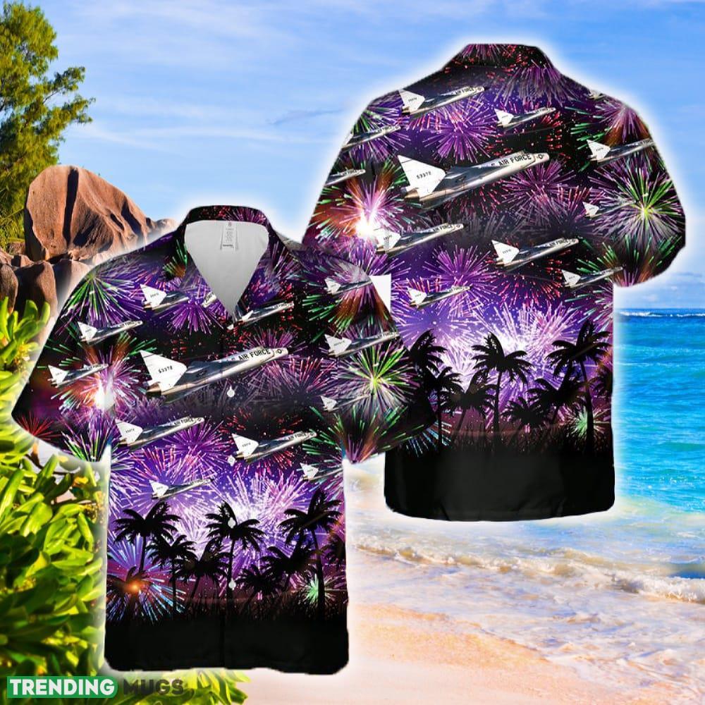 Convair F-106 Delta Dart 4th Of July Hawaiian Shirt - Convair F-106 Delta Dart 4th Of July Hawaiian Shirt Convair F-106 Delta Dart 4th Of July Hawaiian Shirt - Convair F-106 Delta Dart 4th Of July Hawaiian Shirt