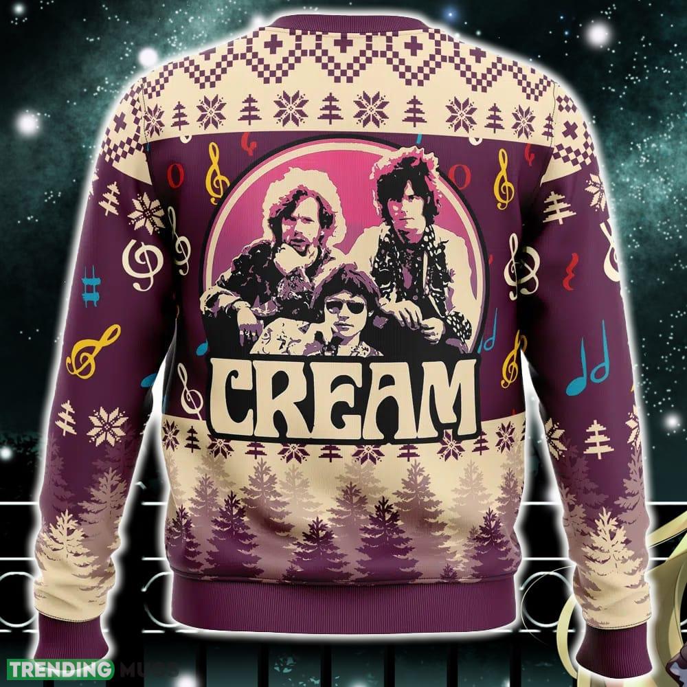 Cream Band Ugly Christmas Sweater Funny Gift Ideas Christmas 3D Sweater Cream Band Ugly Christmas Sweater Funny Gift Ideas Christmas 3D Sweater