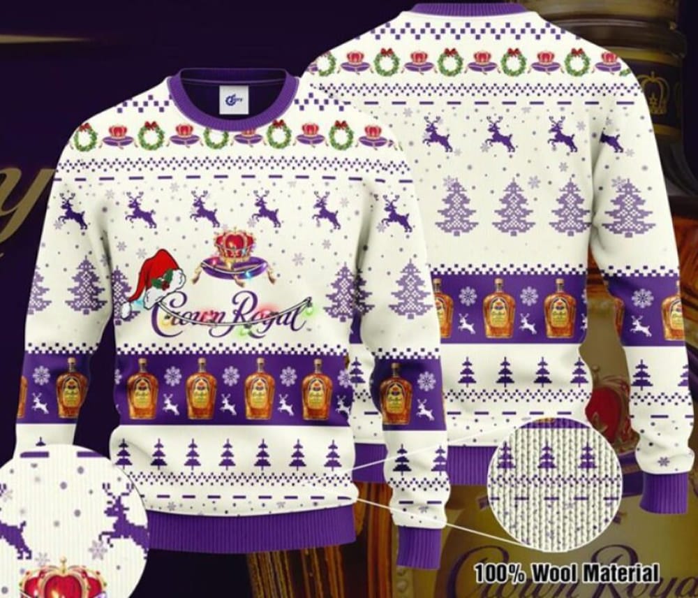 Crown Royal Santa Hat Christmas Knitted Ugly Sweater Crown Royal Christmas Sweater Crown Royal Sweatshirts Xmas 2023 Gift Gift for Family - 021223-113341 Crown Royal Santa Hat Christmas Knitted Ugly Sweater Crown Royal Christmas Sweater Crown Royal Sweatshirts Xmas 2023 Gift Gift for Family - 021223-113341
