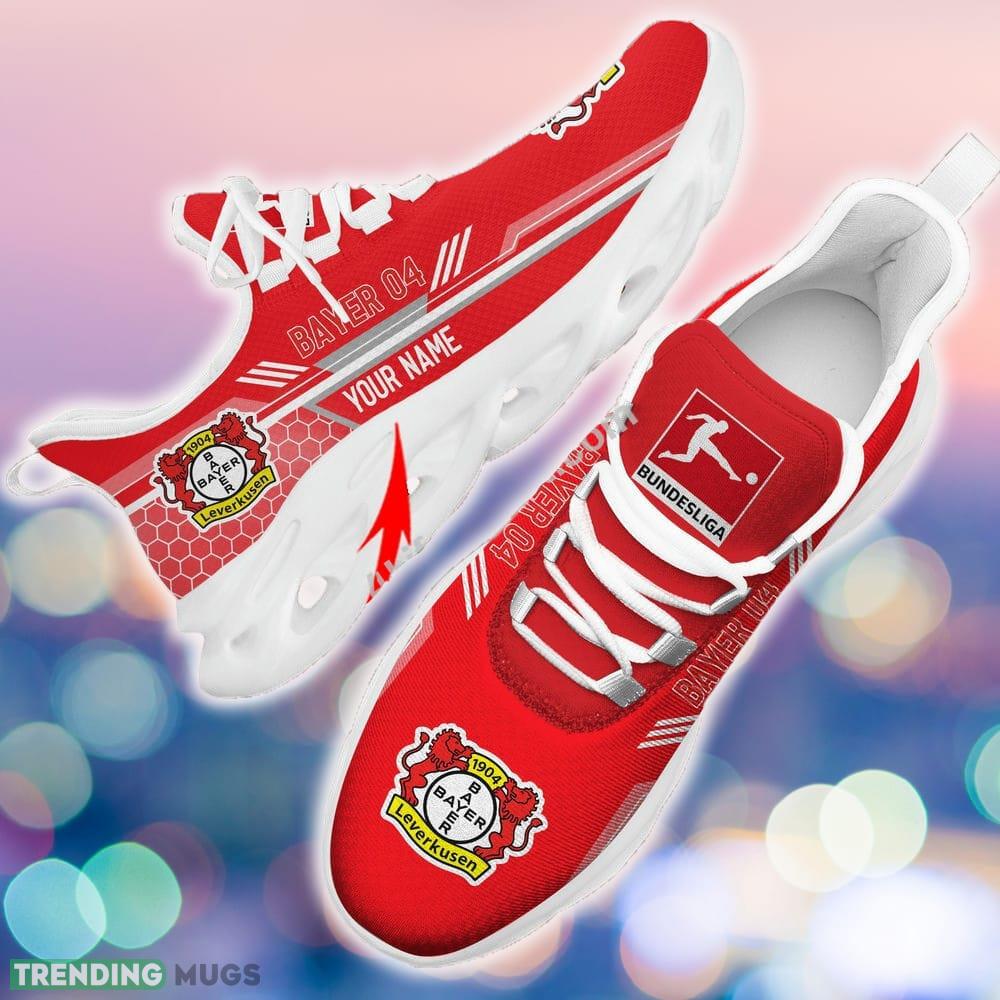 Custom Name Bayer Leverkusen Sports Running Shoes New Design For Fans Gift Max Soul Sneakers Max Soul Custom Name Bayer Leverkusen Sports Running Shoes New Design For Fans Gift Max Soul Sneakers Max Soul