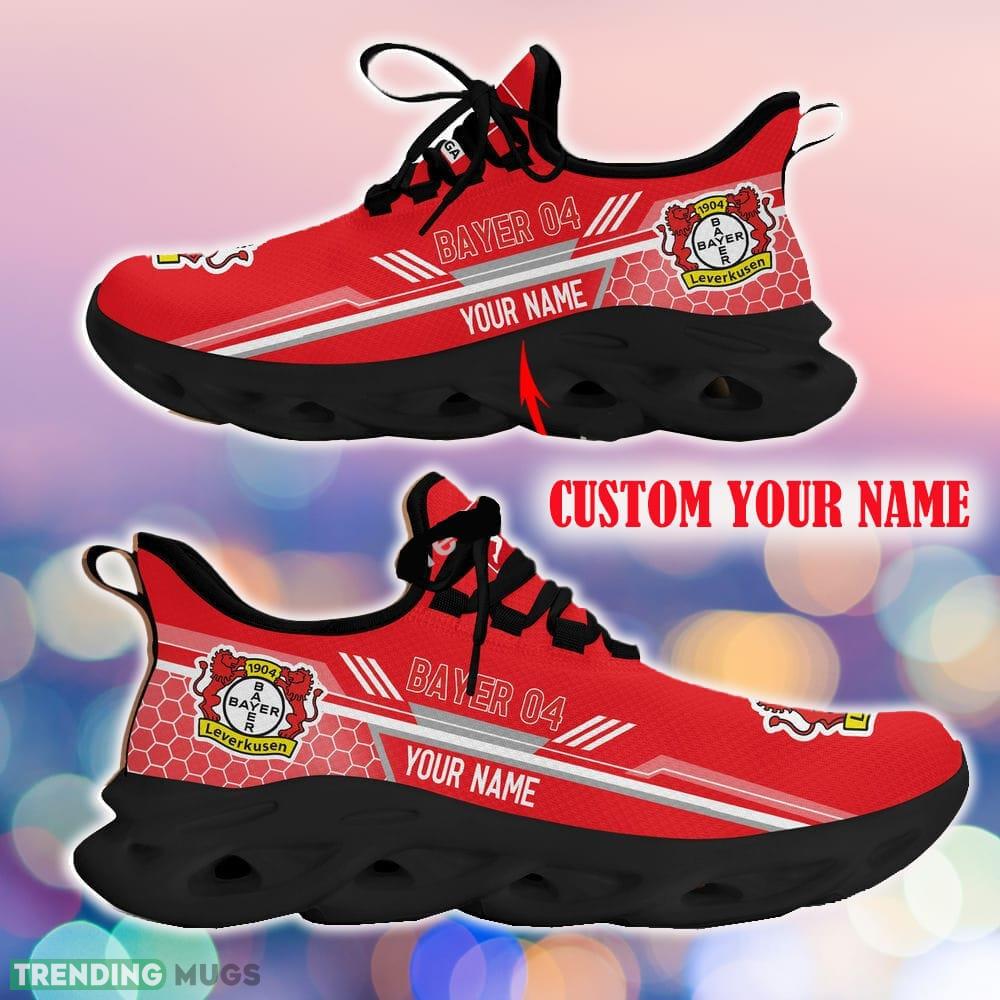 Custom Name Bayer Leverkusen Sports Running Shoes New Design For Fans Gift Max Soul Sneakers - Bayer Leverkusen Max Soul Shoes_1 Custom Name Bayer Leverkusen Sports Running Shoes New Design For Fans Gift Max Soul Sneakers - Bayer Leverkusen Max Soul Shoes_1