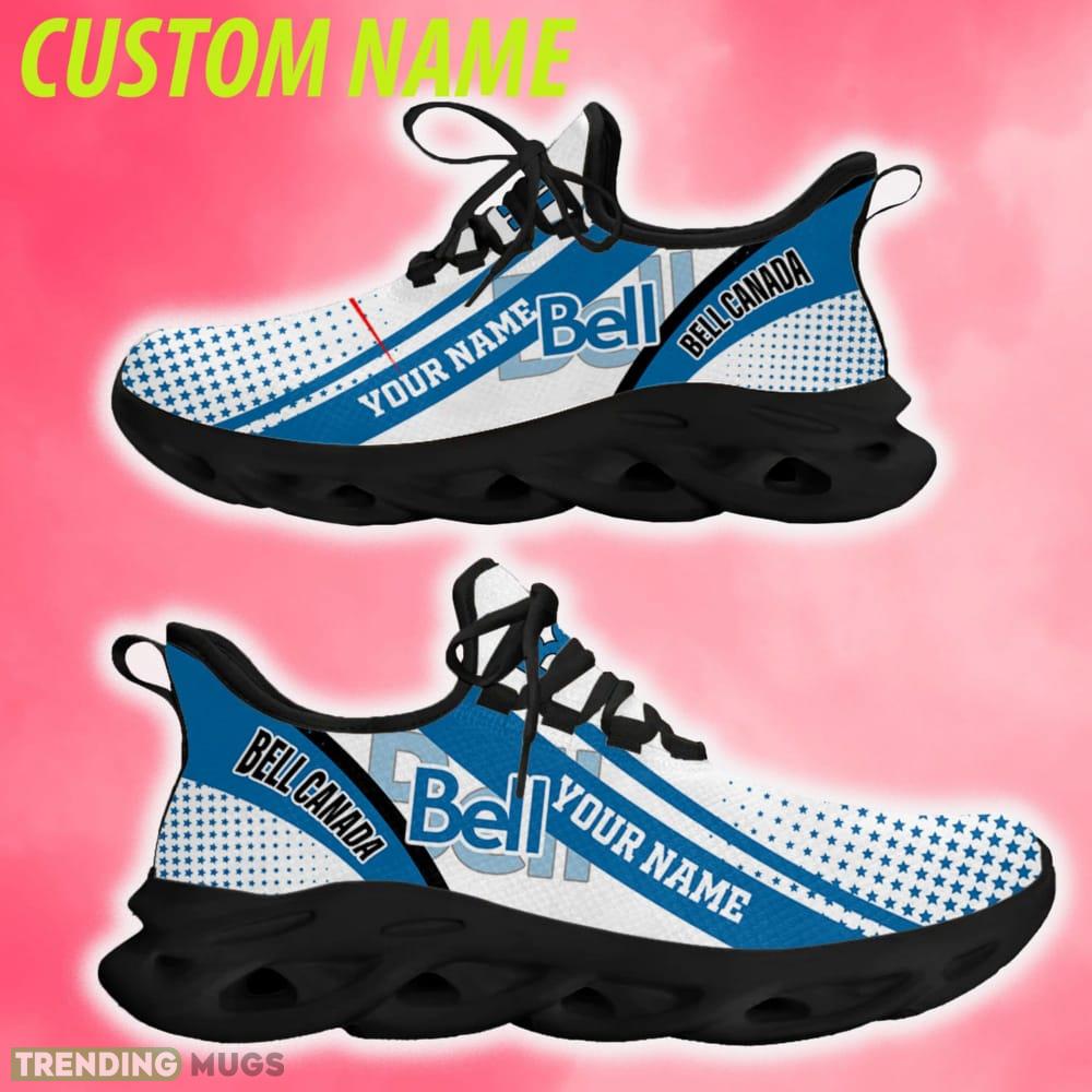 Custom Name bell canada Sports Running Shoes New Design For Fans Gift Max Soul Sneakers Max Soul Custom Name bell canada Sports Running Shoes New Design For Fans Gift Max Soul Sneakers Max Soul