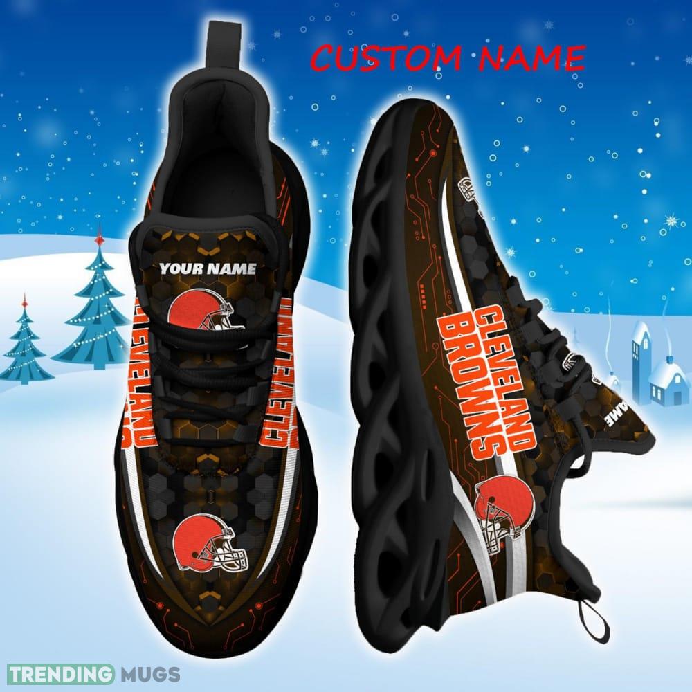 Custom Name Cleveland Browns NFL Football Team Sports Running Shoes New Design For Fans Gift Max Soul Sneakers - Cleveland Browns NFL Football Team Clunky Sneaker Custom Name_1 Custom Name Cleveland Browns NFL Football Team Sports Running Shoes New Design For Fans Gift Max Soul Sneakers - Cleveland Browns NFL Football Team Clunky Sneaker Custom Name_1