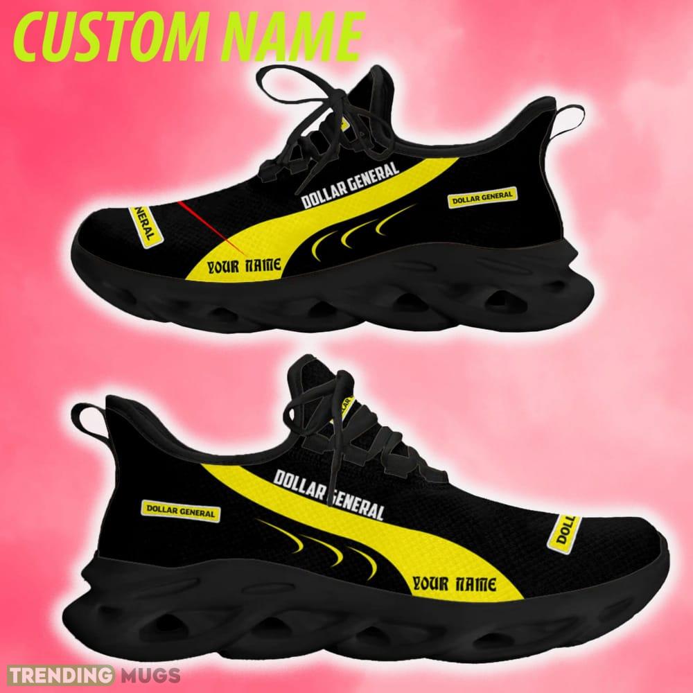 Custom Name dollar general Brands Logo Running Shoes New Design Style 3 Max Soul Sneakers Max Soul Custom Name dollar general Brands Logo Running Shoes New Design Style 3 Max Soul Sneakers Max Soul