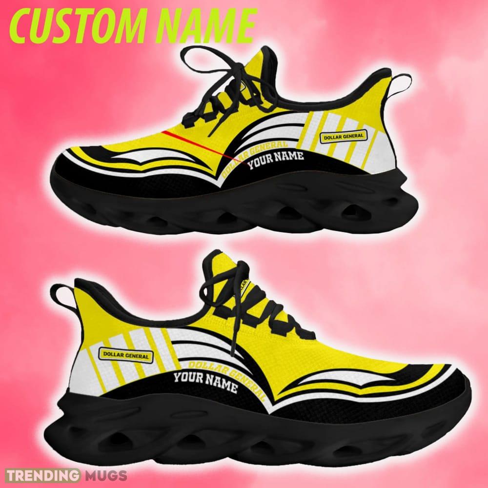 Custom Name dollar general Brands Logo Running Shoes New Design Style 4 Max Soul Sneakers Max Soul Custom Name dollar general Brands Logo Running Shoes New Design Style 4 Max Soul Sneakers Max Soul