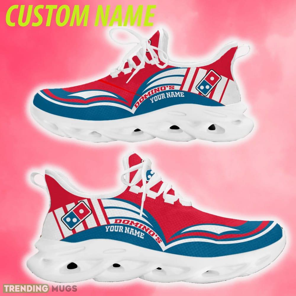 Custom Name domino's pizza Sports Running Shoes New Design For Fans Gift Max Soul Sneakers Max Soul Custom Name domino's pizza Sports Running Shoes New Design For Fans Gift Max Soul Sneakers Max Soul