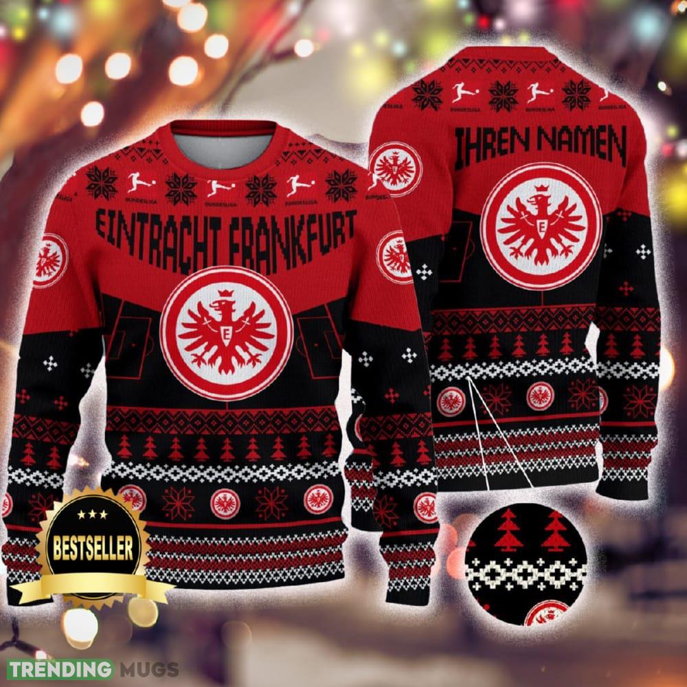 Custom Name Eintracht Frankfurt Ugly Christmas Sweater New Logo Gift For Men And Women Fans - Custom Name Eintracht Frankfurt Ugly Christmas Sweater New Logo Gift For Men And Women Fans Custom Name Eintracht Frankfurt Ugly Christmas Sweater New Logo Gift For Men And Women Fans - Custom Name Eintracht Frankfurt Ugly Christmas Sweater New Logo Gift For Men And Women Fans