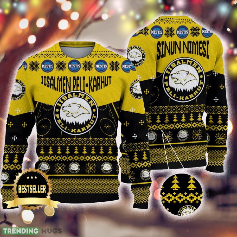 Custom Name Iisalmen Peli-Karhut Ugly Christmas Sweater New Logo Gift For Men And Women Fans - Custom Name Iisalmen Peli-Karhut Ugly Christmas Sweater New Logo Gift For Men And Women Fans Custom Name Iisalmen Peli-Karhut Ugly Christmas Sweater New Logo Gift For Men And Women Fans - Custom Name Iisalmen Peli-Karhut Ugly Christmas Sweater New Logo Gift For Men And Women Fans