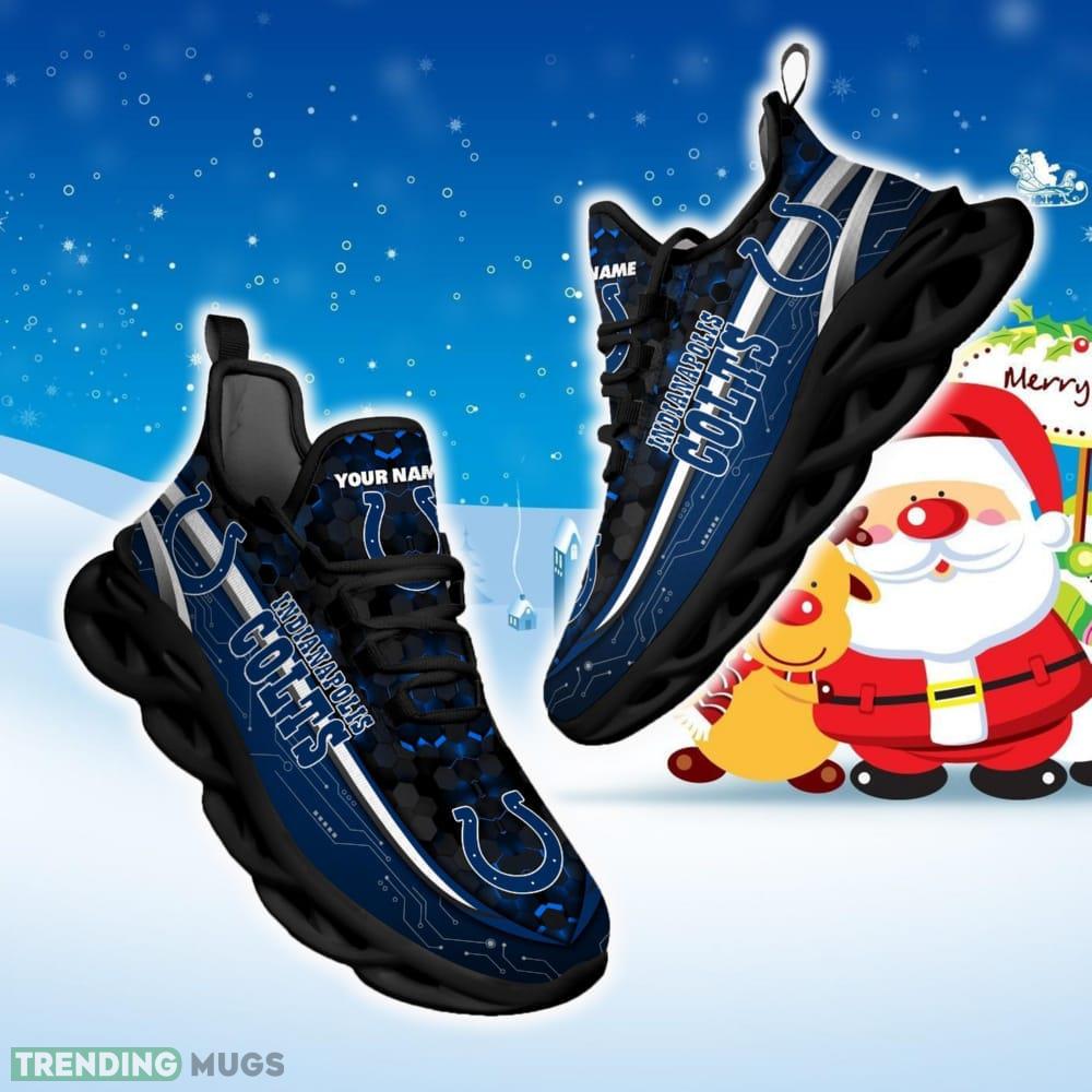 Custom Name Indianapolis Colts NFL Football Team Sports Running Shoes New Design For Fans Gift Max Soul Sneakers Max Soul Custom Name Indianapolis Colts NFL Football Team Sports Running Shoes New Design For Fans Gift Max Soul Sneakers Max Soul