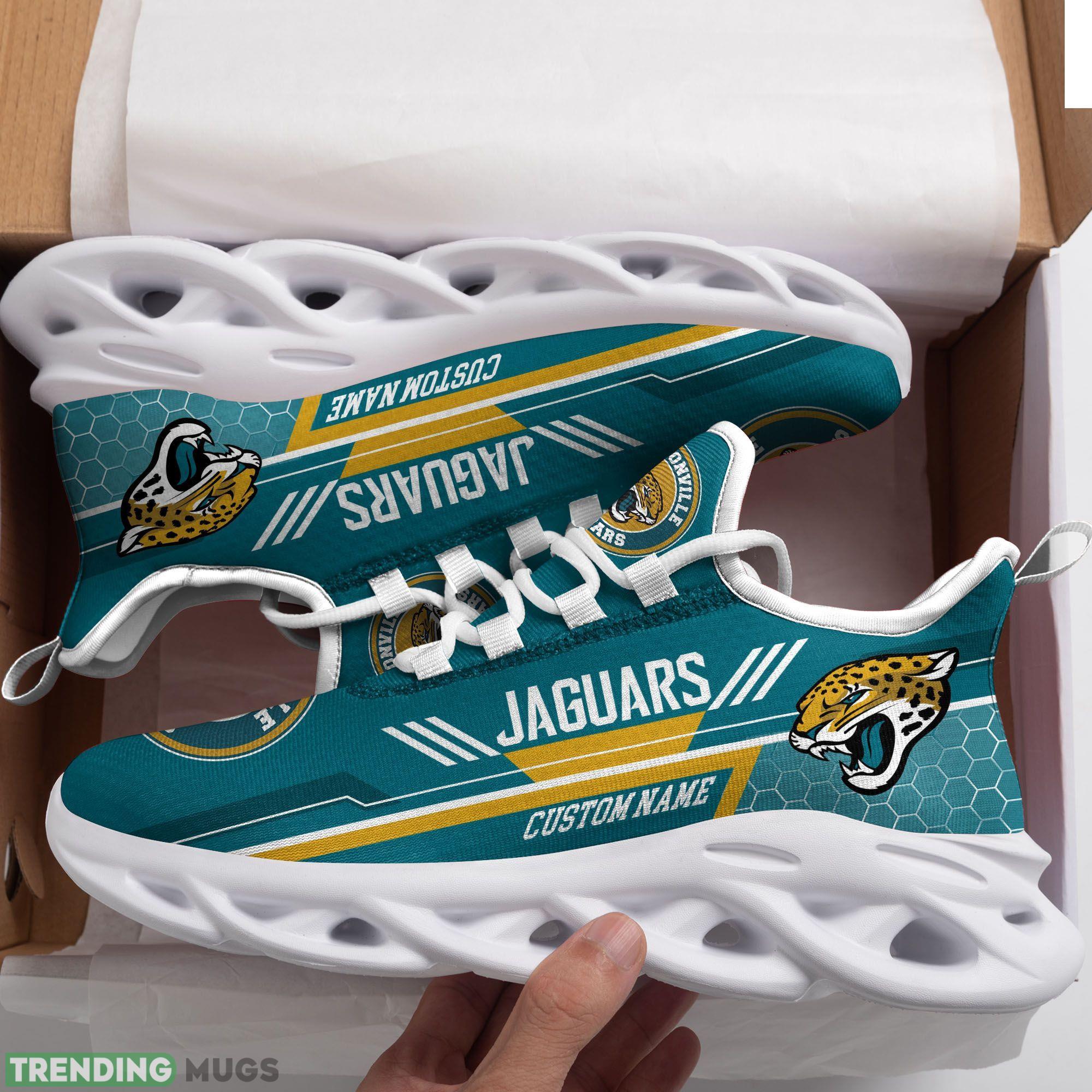 Custom Name Jacksonville Jaguars Custom Max Soul Sneakers For Men Women Football Fanfootball Fan - Jacksonville Jaguars Custom Max Soul Sneakers Running Sports Shoes_1 Custom Name Jacksonville Jaguars Custom Max Soul Sneakers For Men Women Football Fanfootball Fan - Jacksonville Jaguars Custom Max Soul Sneakers Running Sports Shoes_1
