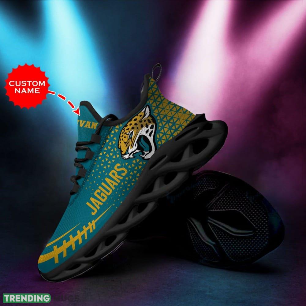 Custom Name Jacksonville Jaguars Custom Max Soul Sneakers For Men Women - Jacksonville Jaguars Custom Max Soul Sneakers Running Sports Shoes_1 Custom Name Jacksonville Jaguars Custom Max Soul Sneakers For Men Women - Jacksonville Jaguars Custom Max Soul Sneakers Running Sports Shoes_1