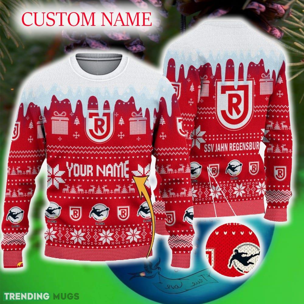 Custom Name Jahn Regensburg Ugly Christmas Sweater Gift Holidays - Custom Name Jahn Regensburg Ugly Christmas Sweater Gift Holidays Custom Name Jahn Regensburg Ugly Christmas Sweater Gift Holidays - Custom Name Jahn Regensburg Ugly Christmas Sweater Gift Holidays