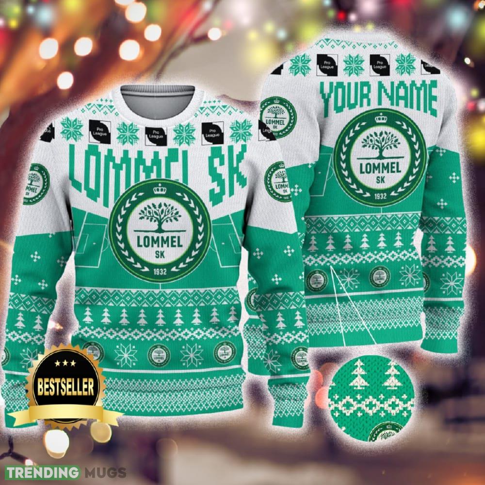 Custom Name Lommel SK Ugly Christmas Sweater New Logo Gift For Men And Women Fans - Custom Name Lommel SK Ugly Christmas Sweater New Logo Gift For Men And Women Fans Custom Name Lommel SK Ugly Christmas Sweater New Logo Gift For Men And Women Fans - Custom Name Lommel SK Ugly Christmas Sweater New Logo Gift For Men And Women Fans