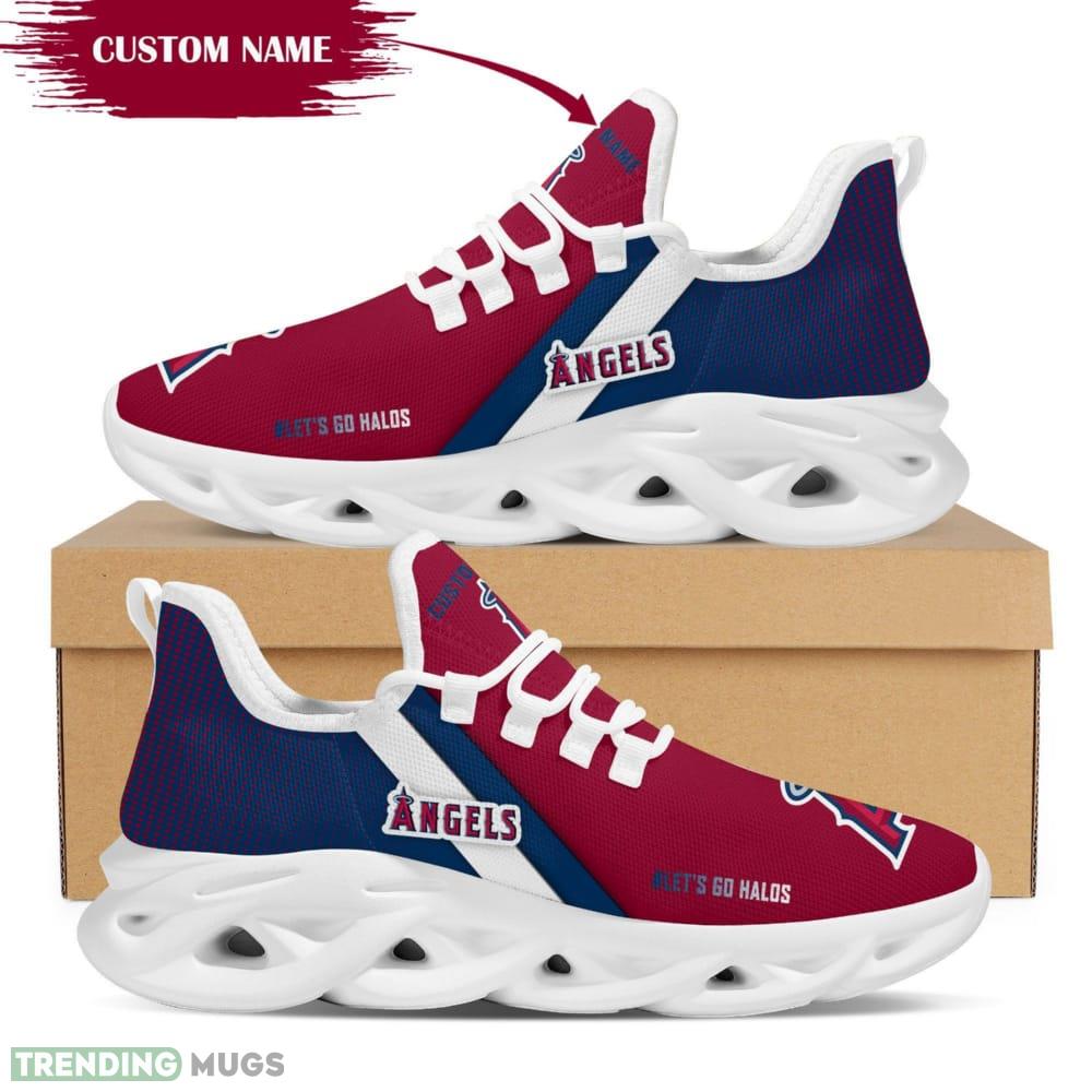 Custom Name Los Angeles Angels Custom Max Soul Sneakers For Men Women - Los Angeles Angels Custom Max Soul Sneakers Running Sports Shoes_1