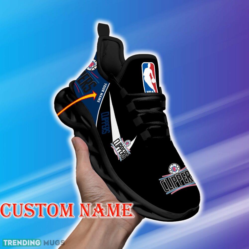 Custom Name Los Angeles Clippers NBA Max Soul Shoes Iconic Gift Fans Running Sneakers New Shoes - Los Angeles Clippers Personalized NBA Max Soul Shoes_1 Custom Name Los Angeles Clippers NBA Max Soul Shoes Iconic Gift Fans Running Sneakers New Shoes - Los Angeles Clippers Personalized NBA Max Soul Shoes_1