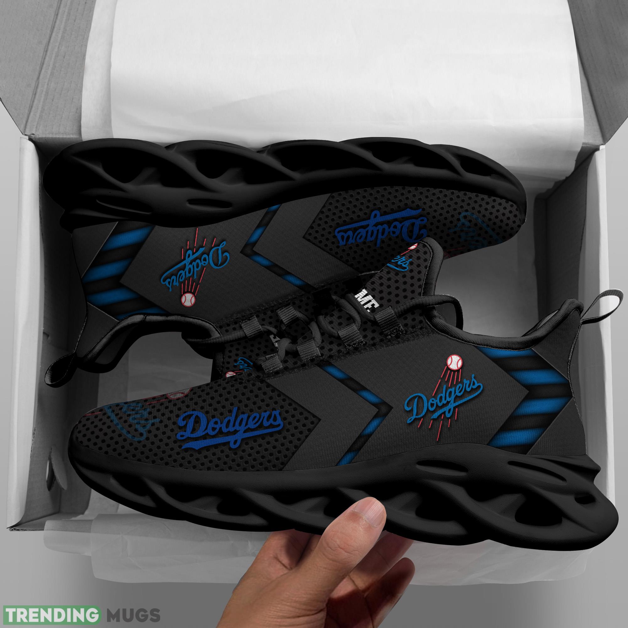 Custom Name Los Angeles Dodgers MLB Max Soul Shoes Collection Gift Fans Running Sneakers New Shoes Max Soul Custom Name Los Angeles Dodgers MLB Max Soul Shoes Collection Gift Fans Running Sneakers New Shoes Max Soul