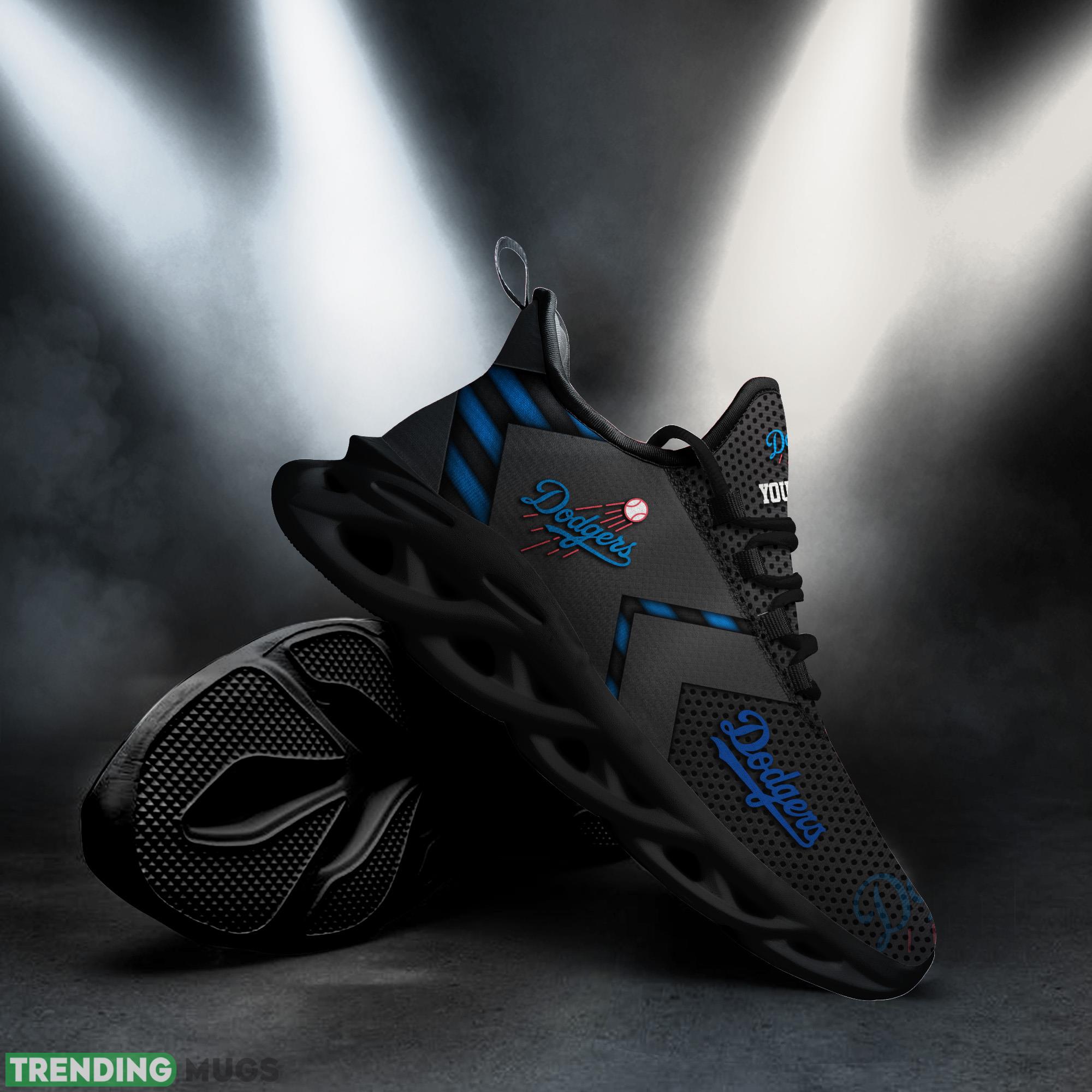 Custom Name Los Angeles Dodgers MLB Max Soul Shoes Collection Gift Fans Running Sneakers New Shoes Max Soul Custom Name Los Angeles Dodgers MLB Max Soul Shoes Collection Gift Fans Running Sneakers New Shoes Max Soul