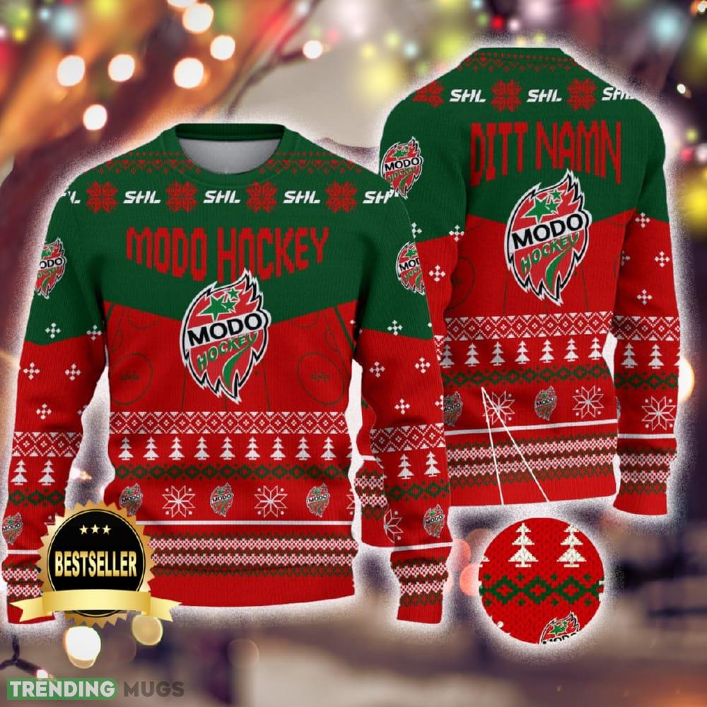Custom Name Modo Hockey Ugly Christmas Sweater New Logo Gift For Men And Women Fans - Custom Name Modo Hockey Ugly Christmas Sweater New Logo Gift For Men And Women Fans Custom Name Modo Hockey Ugly Christmas Sweater New Logo Gift For Men And Women Fans - Custom Name Modo Hockey Ugly Christmas Sweater New Logo Gift For Men And Women Fans