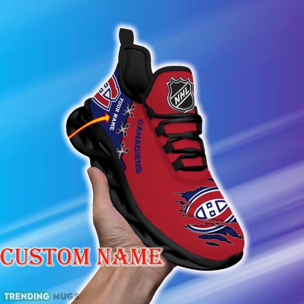 Custom Name Montreal Canadiens NHL New Luxury Max Soul Shoes Symbol Gift Fans Running Sneakers New Shoes Max Soul Custom Name Montreal Canadiens NHL New Luxury Max Soul Shoes Symbol Gift Fans Running Sneakers New Shoes Max Soul