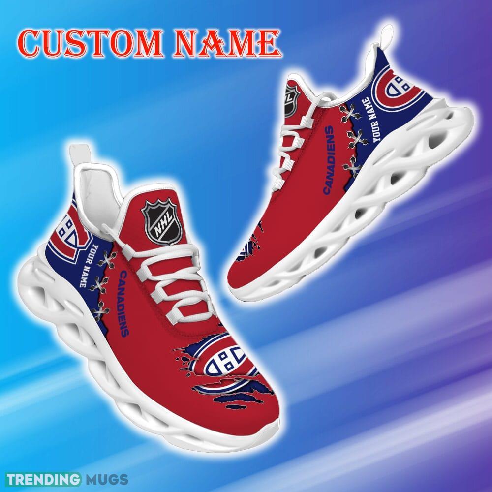 Custom Name Montreal Canadiens NHL New Luxury Max Soul Shoes Symbol Gift Fans Running Sneakers New Shoes Max Soul Custom Name Montreal Canadiens NHL New Luxury Max Soul Shoes Symbol Gift Fans Running Sneakers New Shoes Max Soul
