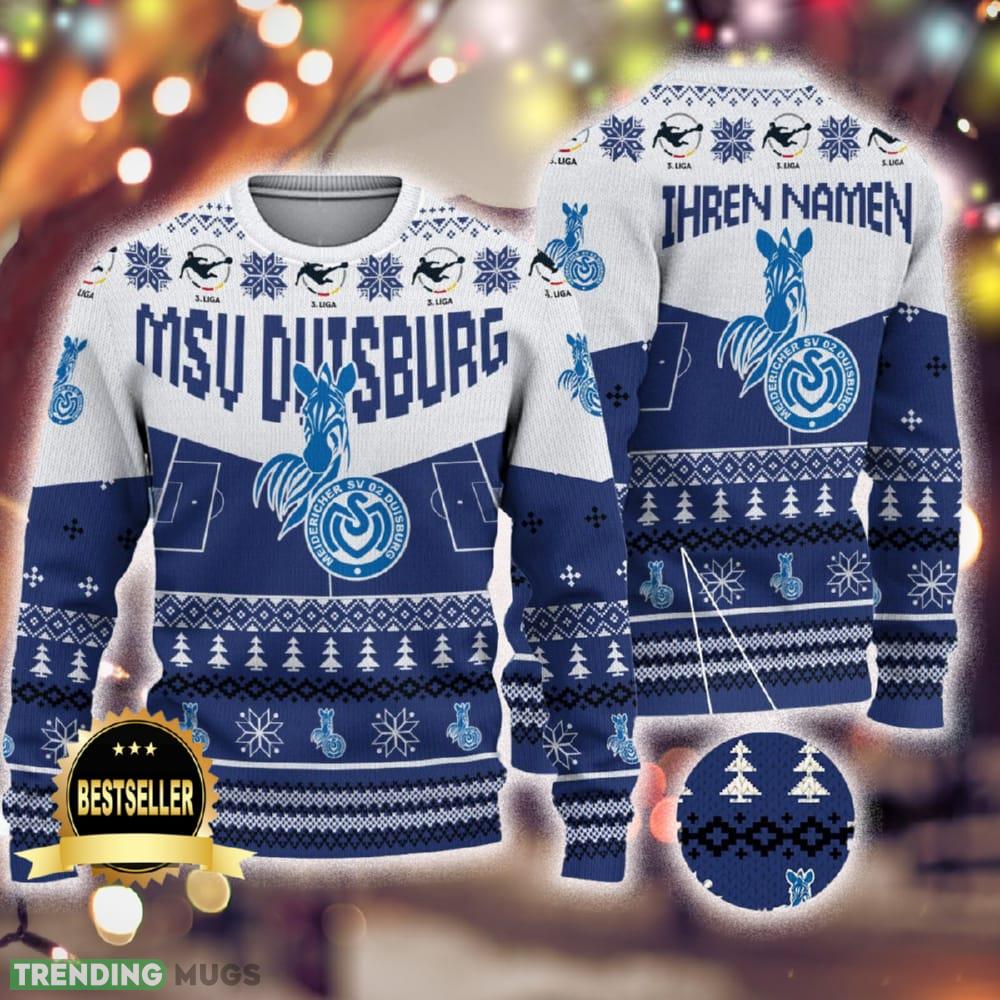 Custom Name MSV Duisburg Ugly Christmas Sweater New Logo Gift For Men And Women Fans - Custom Name MSV Duisburg Ugly Christmas Sweater New Logo Gift For Men And Women Fans Custom Name MSV Duisburg Ugly Christmas Sweater New Logo Gift For Men And Women Fans - Custom Name MSV Duisburg Ugly Christmas Sweater New Logo Gift For Men And Women Fans