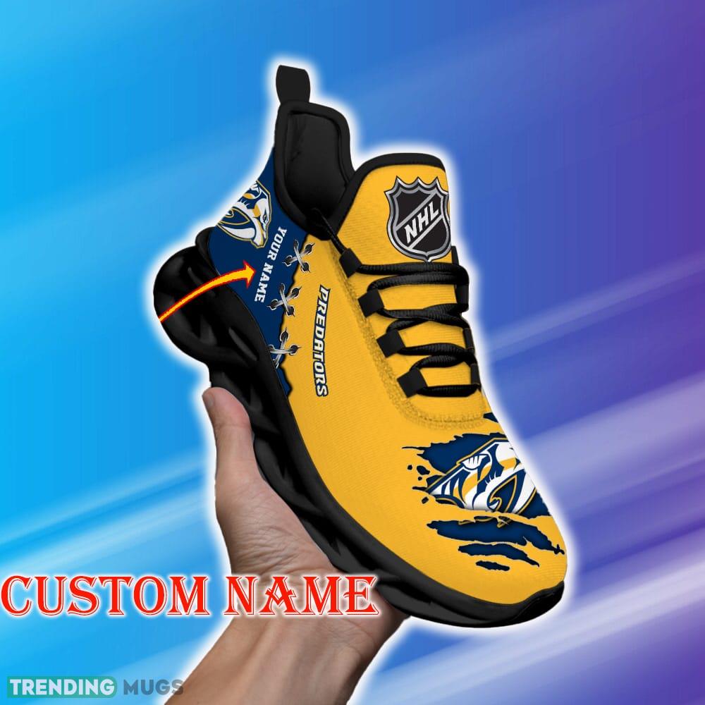 Custom Name Nashville Predators NHL New Luxury Max Soul Shoes Emblem Gift Fans Running Sneakers New Shoes Max Soul Custom Name Nashville Predators NHL New Luxury Max Soul Shoes Emblem Gift Fans Running Sneakers New Shoes Max Soul