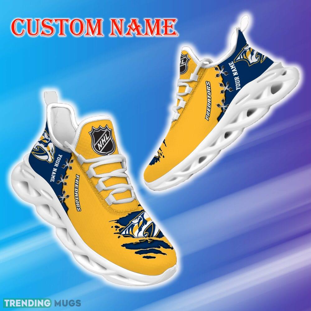 Custom Name Nashville Predators NHL New Luxury Max Soul Shoes Emblem Gift Fans Running Sneakers New Shoes Max Soul Custom Name Nashville Predators NHL New Luxury Max Soul Shoes Emblem Gift Fans Running Sneakers New Shoes Max Soul