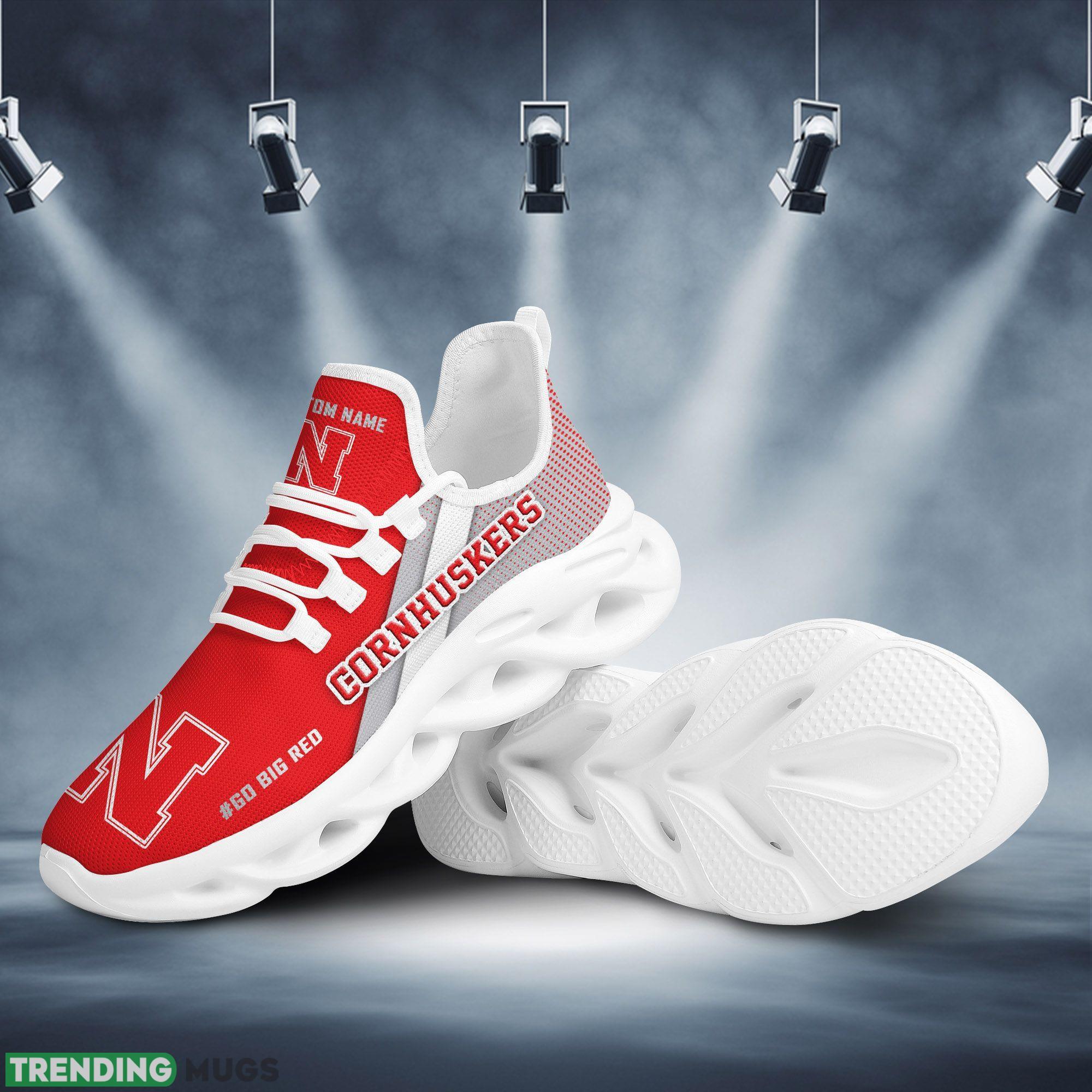 Custom Name Nebraska Cornhuskers Custom Max Soul Sneakers For Men Women University Of NebraskaLincoln Max Soul Custom Name Nebraska Cornhuskers Custom Max Soul Sneakers For Men Women University Of NebraskaLincoln Max Soul